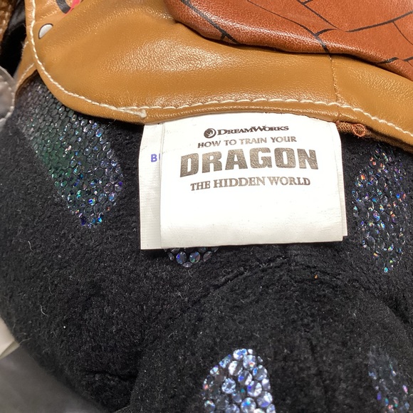 BUILD A BEAR HOW TO TRAIN YOUR DRAGON TOOTHLESS  SPECIAL EDITION BIOLUMINESCENT - Picture 11 of 16